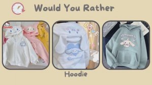 Would You Rather ? Cinnamoroll ❤️ Sanrio Edition