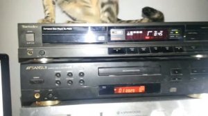 Technics SL-P200 & Sansui CD-210 - Cheap CD players from the flea market