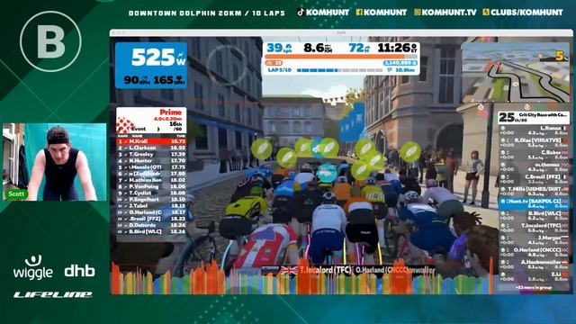 ZWIFT RACE: Your Choice... B CAT or C CAT? смотреть онлайн