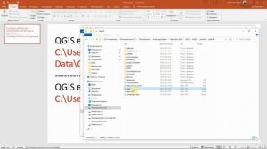 База параметров местных систем координат в QGIS