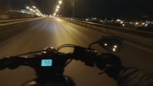 Ночной обзор мотоцикла Yamaha XV950 Bolt R-spec (XVS950CU)