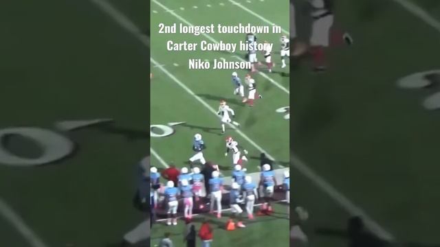 Niko Johnson from Dallas Carter 92 yard touchdown on fake punt 🏃🏾♂️💨