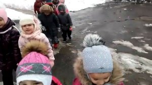Детский сад Зимняя прогулка Песня про детский сад