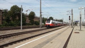 Trains at Wien Meidling 7 august 2019