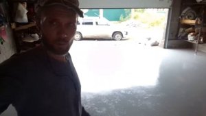 ИТОГ. Шлифовка бетона. Промышленный тонкослойный пол. Алмазная чашка 150 мм и 125 мм. Новосибирск