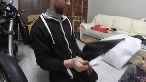 Китайский пластик на Honda CBR 954 rr