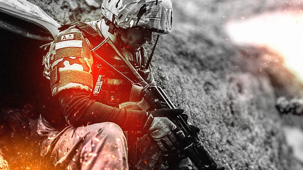 Везучий военный выжил после полного уничтожения блиндажа