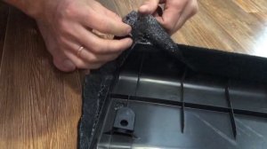 06. Карпет на заднюю багажную дверь. Установка столика на багажную дверь УАЗ Патриот.