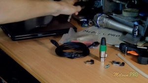 Кабель - USB аудиокарта с XLR разъемом для подключения микрофона своими руками