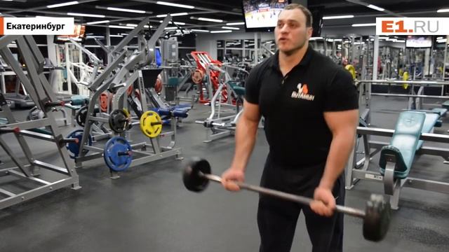 Подъём штанги на бицепс смотреть онлайн