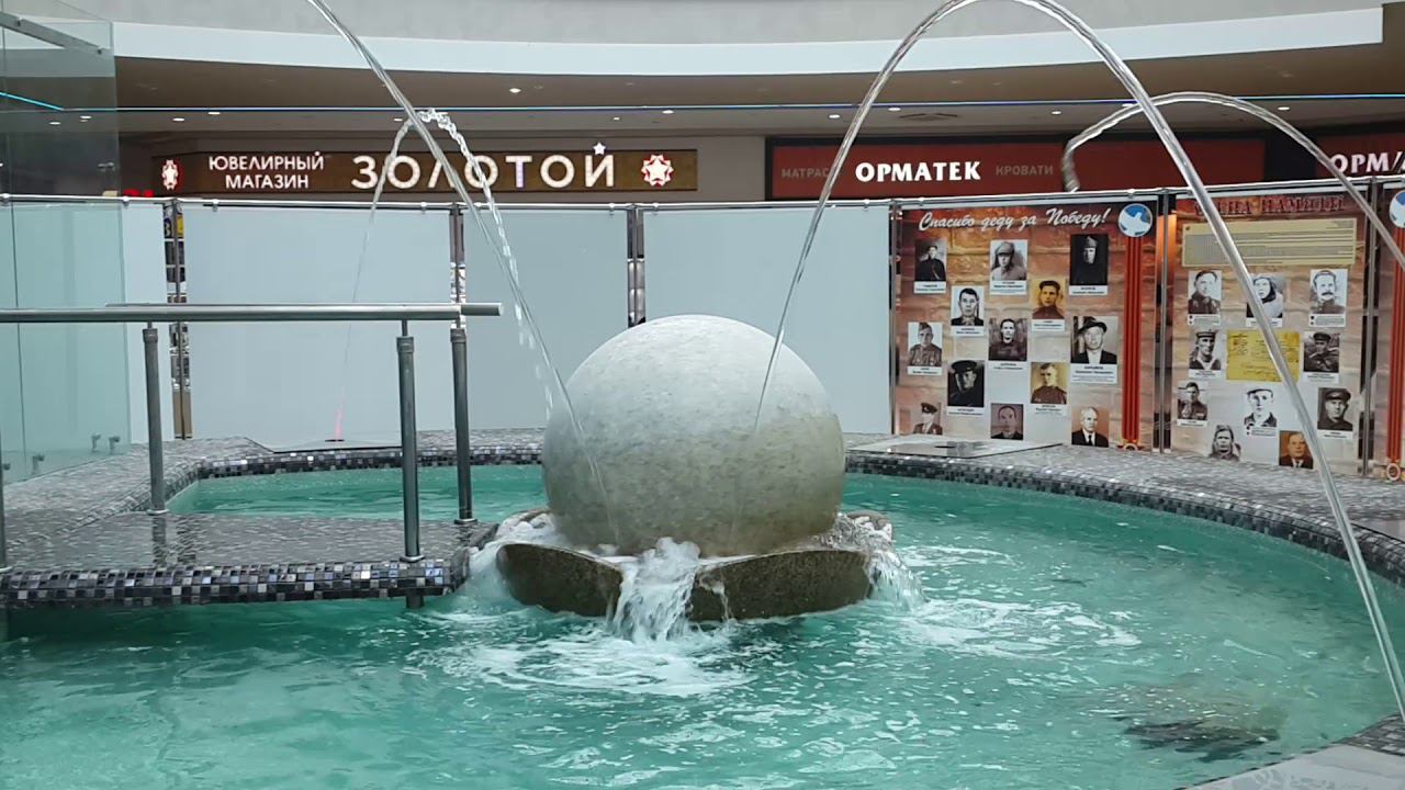 2018.04.30. Тобольск. 45. ТРЦ 《Жемчужина сибири》. Фонтан
