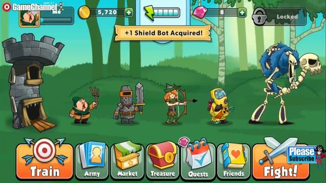 Tower Conquest (Part 1) Strategy Defense Games Videos games for Kids смотреть онлайн