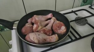 Вкусные куринные ножки(голени) с черносливом