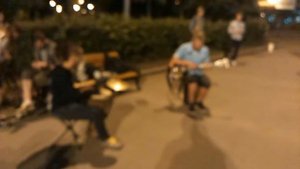 Гитара и дарбука в Парке Горького