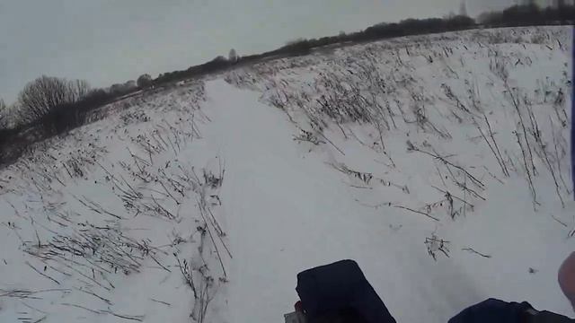 Нева МС -1.небольшая покатушка до реки в новогодние праздники 2023. смотреть онлайн