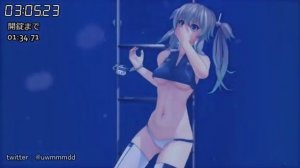 Anime girl trapped underwater