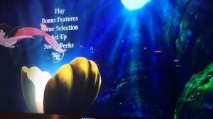 The Little Mermaid 2 Return To The Sea DVD Menu Walkthrough
