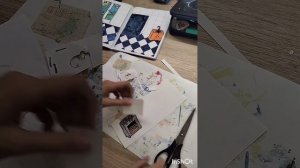 вторая часть кухни из бумаги в стиле тока бока??