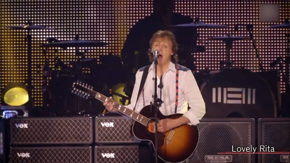 Paul McCartney - "Lovely Rita" (Live 2013) смотреть онлайн