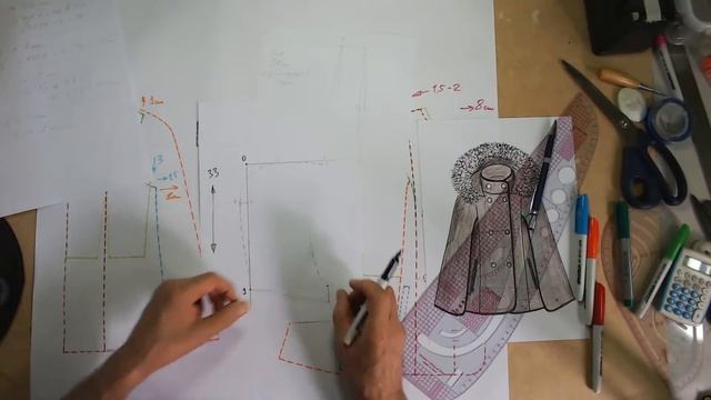 Моделирование пальто. Modelado de capa смотреть онлайн