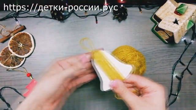 Поделка с детьми: "ЕЛОЧНЫЕ ИГРУШКИ" смотреть онлайн