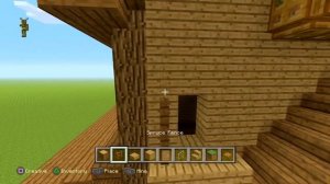 MINECRAFT: How to build big wooden house | Big survival house tutorial | PS3/PS4/XBOX360/MCPE/PC