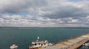 Одесса. Морвокзал. Прогулка в ветренный мартовский день. Одесский порт, катера, катамаран Хаджибей