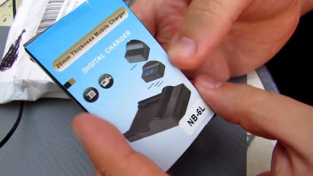 New NB-6LH NB-6L USB Charger for Canon VS original Canon charger смотреть онлайн