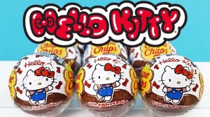 45-летний юбилей HELLO KITTY Chupa Chups! Новая серия игрушек ЧУПА ЧУПС мультик 2019