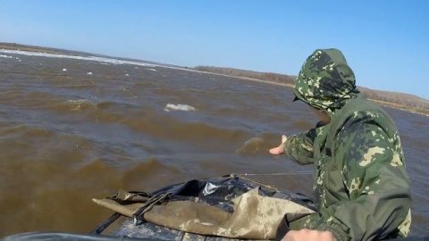 Суровая рыбалка на Амуре. Сазан.