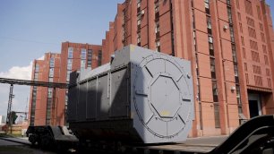 Доставка нового генератора на Киришскую ГРЭС