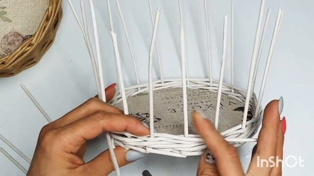 Мастер класс плетения корзинки от и до