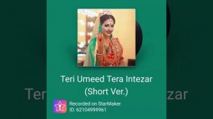 #Кавер на #индийская_песня " #Teri_Umeed_Tera_Intezar  ( #Твоя_Надежда_Ждет_Тебя ) ; #Helen_Wladi