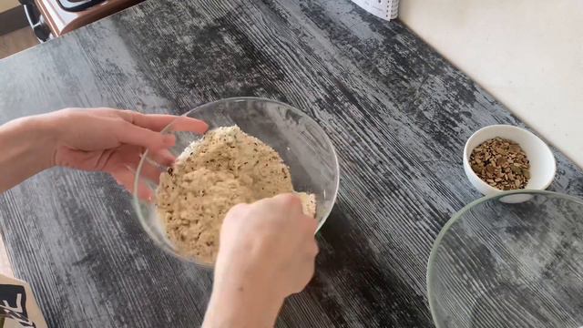 Хлеб без глютена с семенами 🔥 хлеб из миндальной муки! Легко готовится 👌🏼