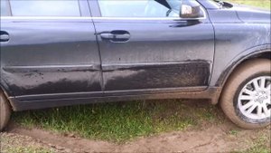 Диагональное вывешивание Volvo XC 90