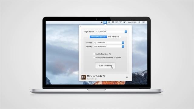 Screen Mirror Mac or MacBook to Toshiba TV (wirelessly) without AppleTV смотреть онлайн