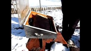 Солнечная воскотопка с подогревом