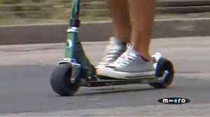 Самокат Micro Scooter Rocket - катание
