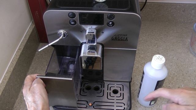 Gaggia Brera Cleaning and Descaling смотреть онлайн