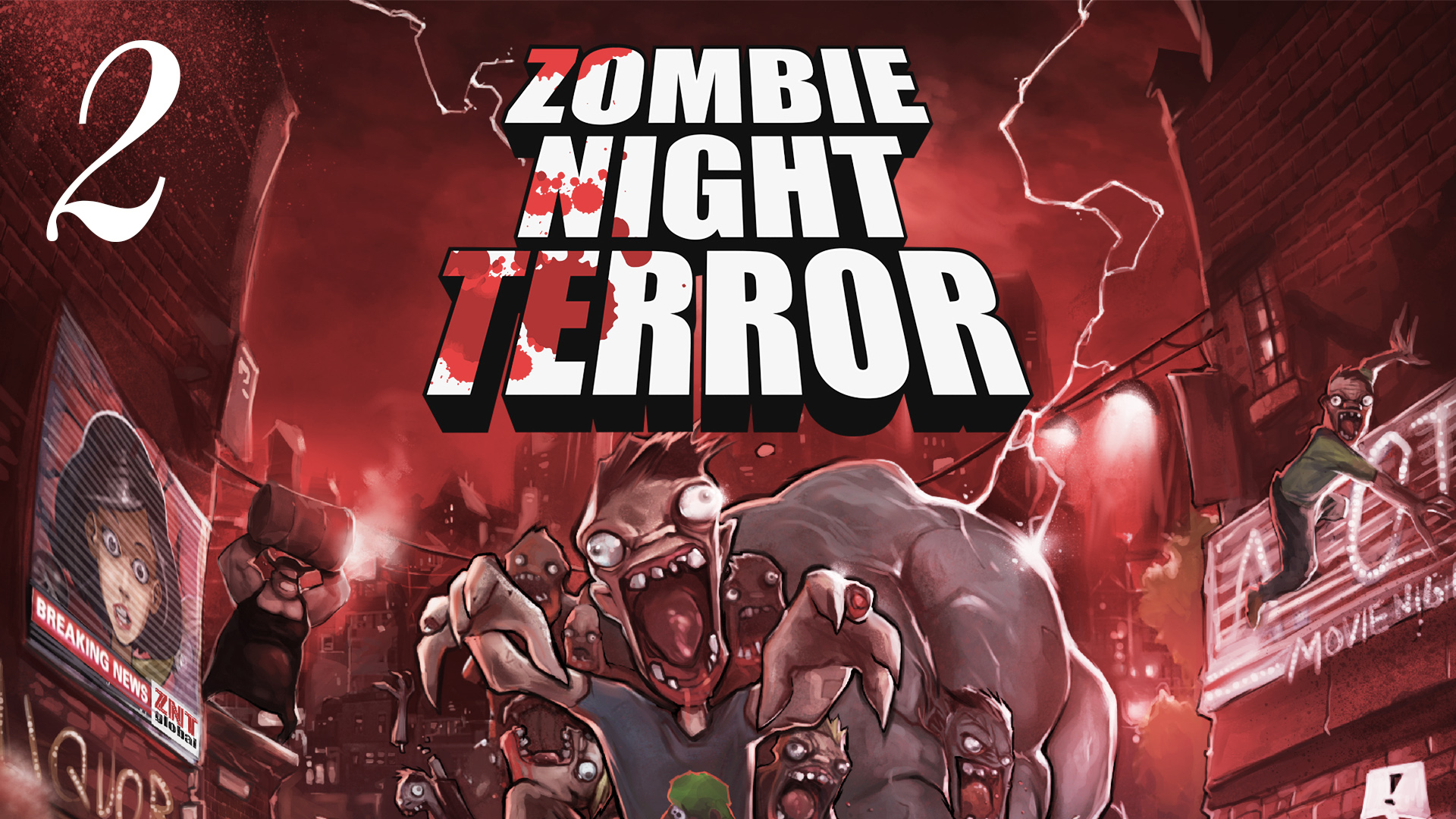 Zombie Night Terror ► Прохождение 2021 ► # 2 Метро и Кладбище.