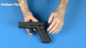 Страйкбольный пистолет WE Glock 18C