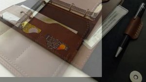 Кожаный мужской блокнот на кольцах А5- CrustySoul