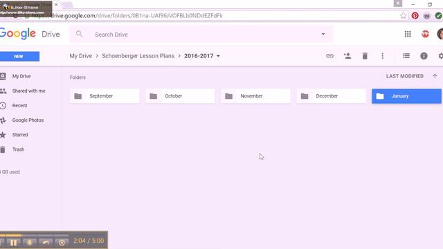Creating and Sharing Folders in Google Drive смотреть онлайн
