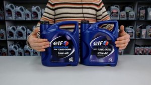 Как отличить оригинал от подделки масла ELF EVOLUTION 700 TURBO DIESEL 10W-40 5L