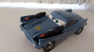 Cars 2 Secret Spy Attack Finn McMissile, Тачки Фин Макмисл говорящий
