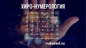 Хиромантия и нумерология на rukoved.ru