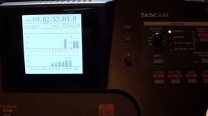 Tascam 2488 Neo first Recording Test