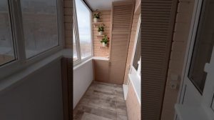 Внутренняя отделка лоджии под ключ в Оренбурге. Руми Балкон