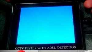 Настройка фокуса камеры видеонаблюдения при помощи монитора 3.5"