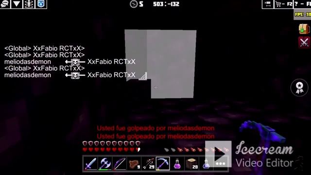 Planet of cubes survival craft: Raid de base?